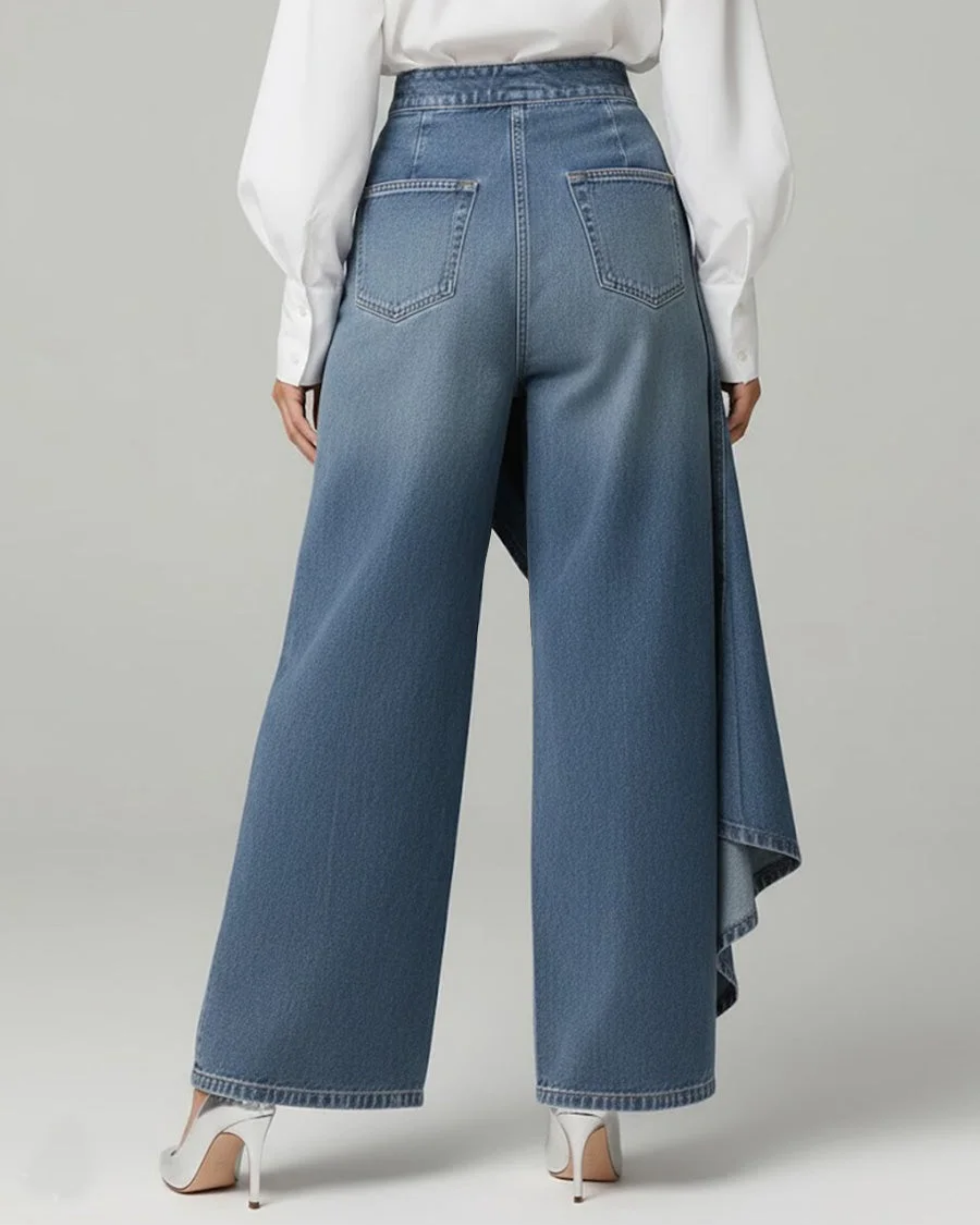 Audrey™ | Jeans de mezclilla con detalle de nudo