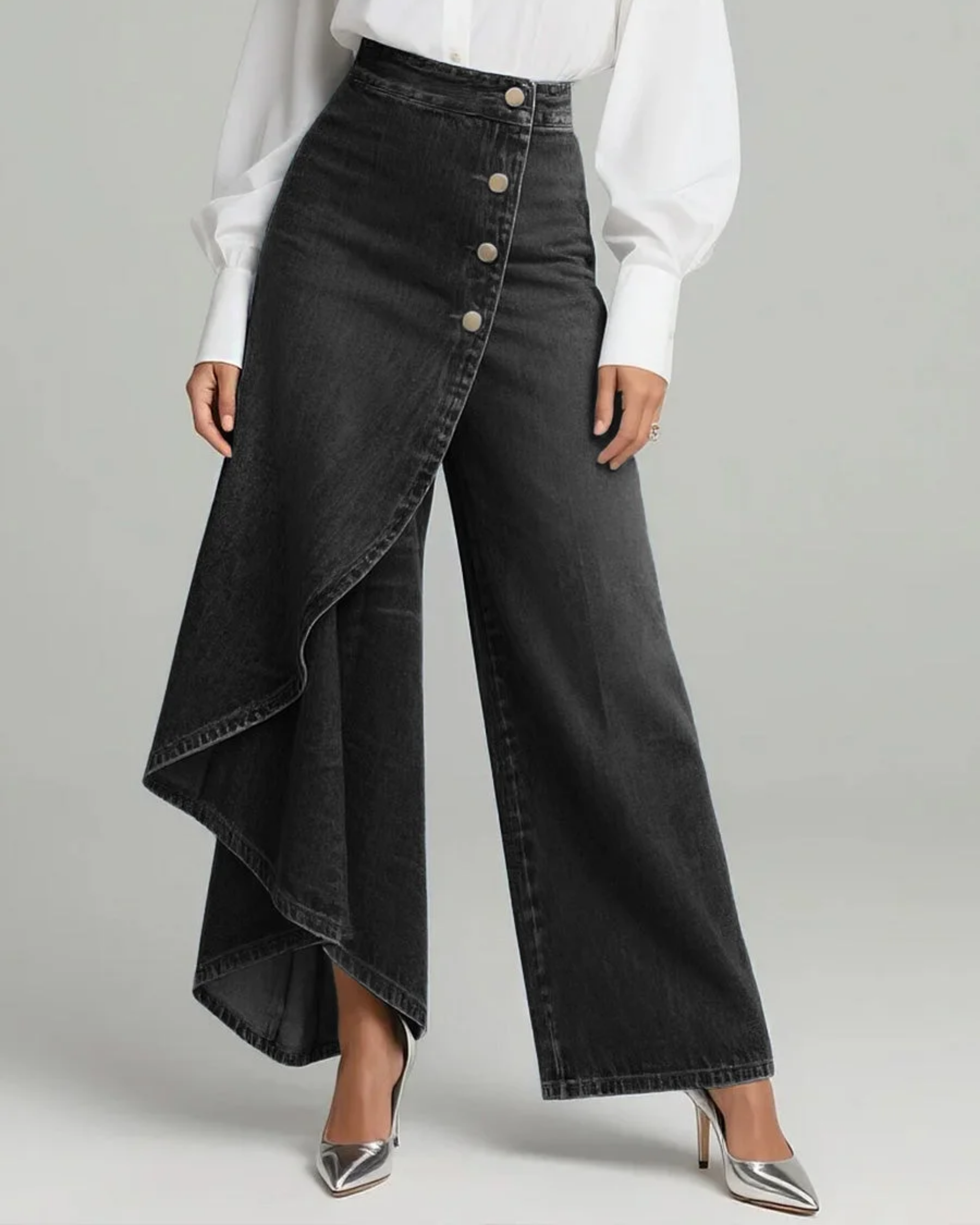Audrey™ | Jeans de mezclilla con detalle de nudo