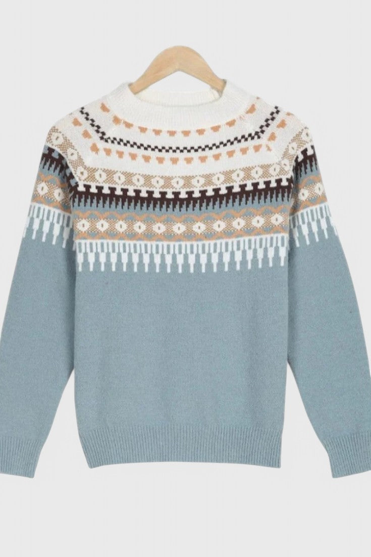 Gemma | Sweater Cuello Redondo
