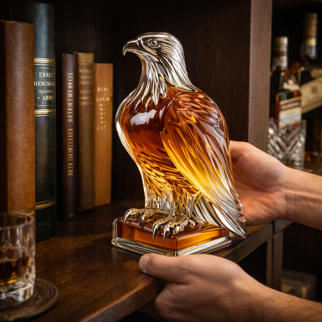 Edición Águila - Licorera de Cristal