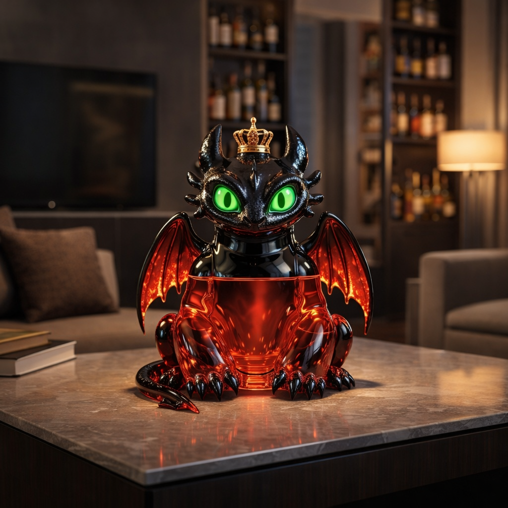 Edición Dragón - Licorera de Cristal