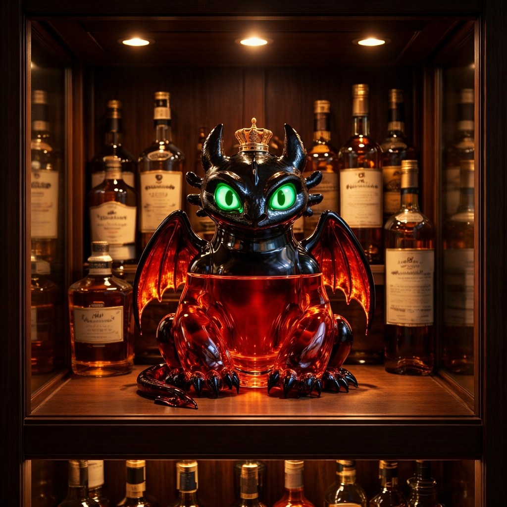 Edición Dragón - Licorera de Cristal