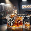 Edición Motor V8 - Licorera de Cristal