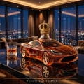 Edición Corvette - Licorera de Cristal