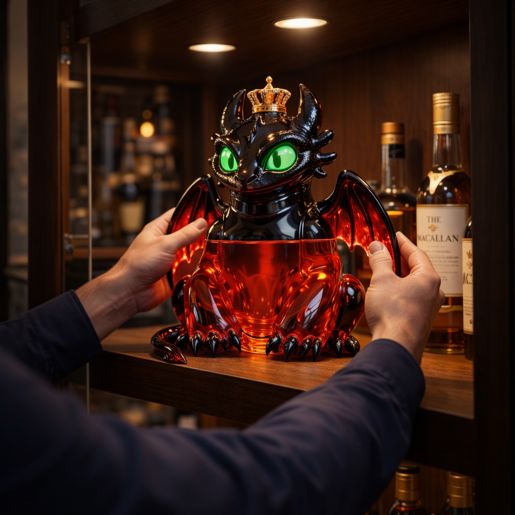 Edición Dragón - Licorera de Cristal
