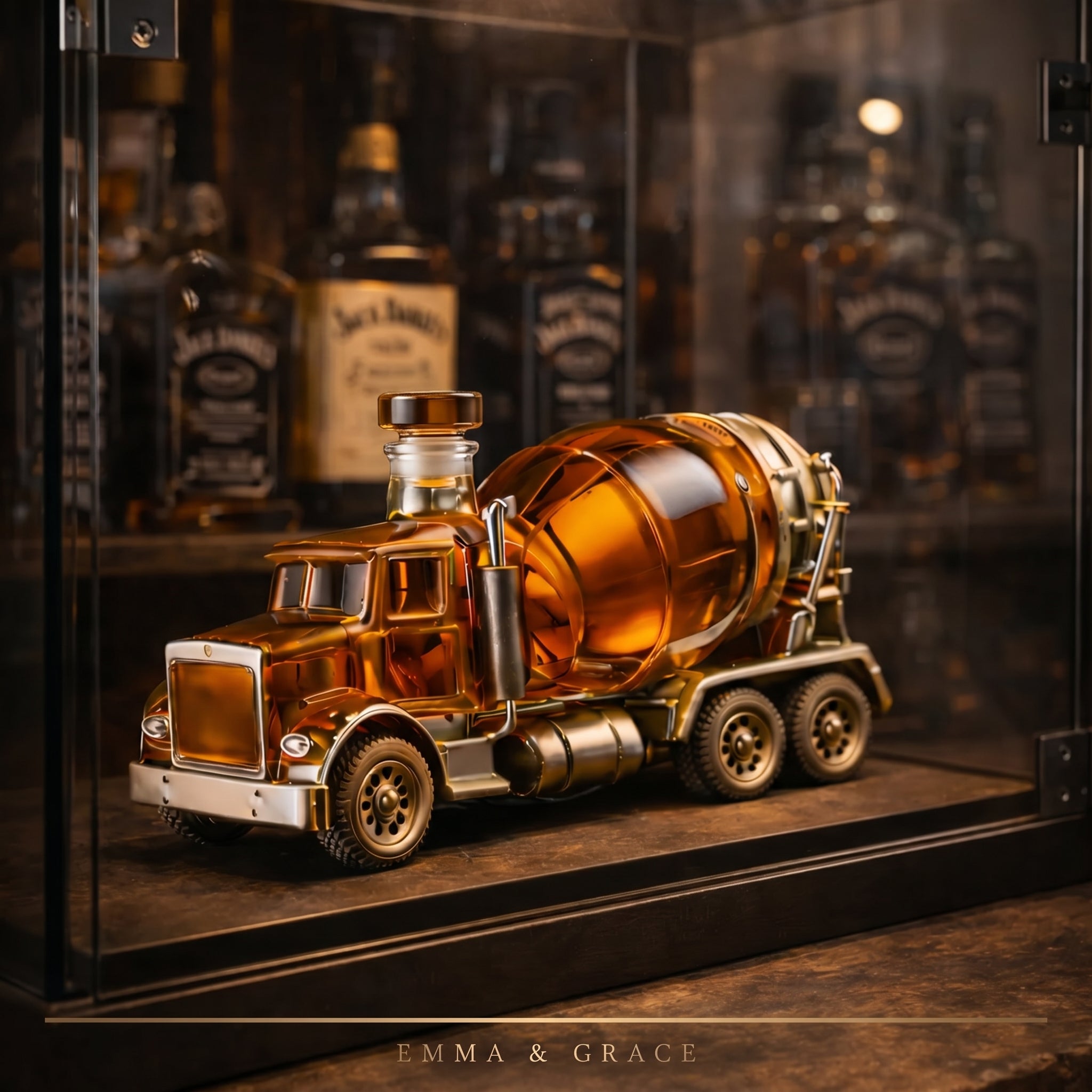 Edición Camión - Licorera de Cristal