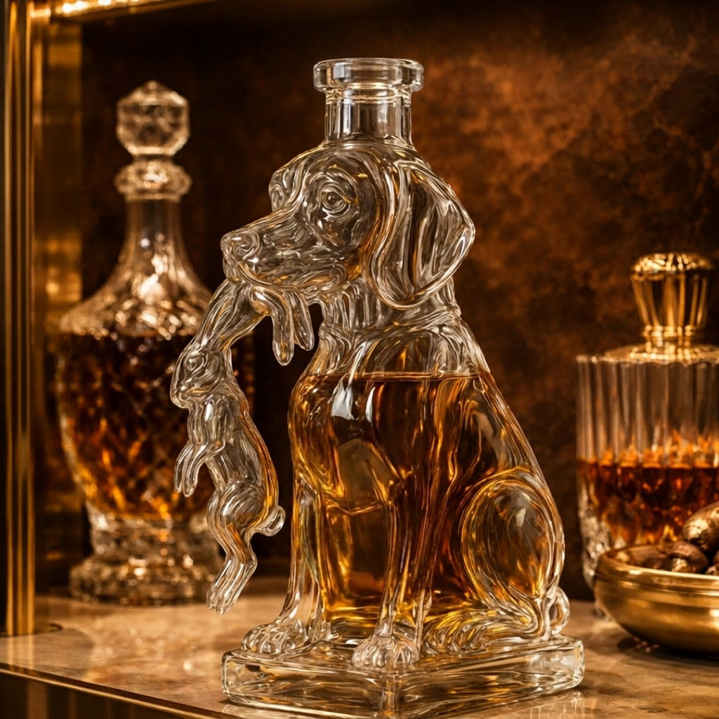 Edición Perro - Licorera de Cristal