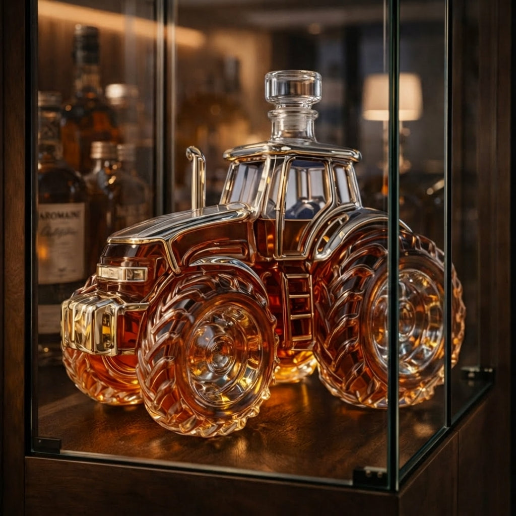 Edición Especial Tractor - Licorera de Cristal
