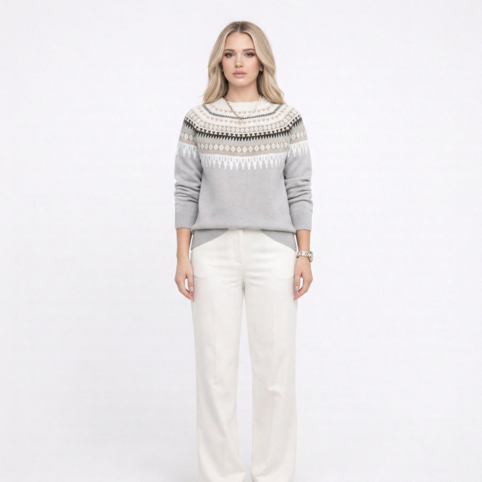 Gemma | Sweater Cuello Redondo