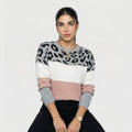 Eva | Sweater Elegante Estampado Leopardo