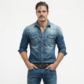 David | Camisa de Mezclilla Miami